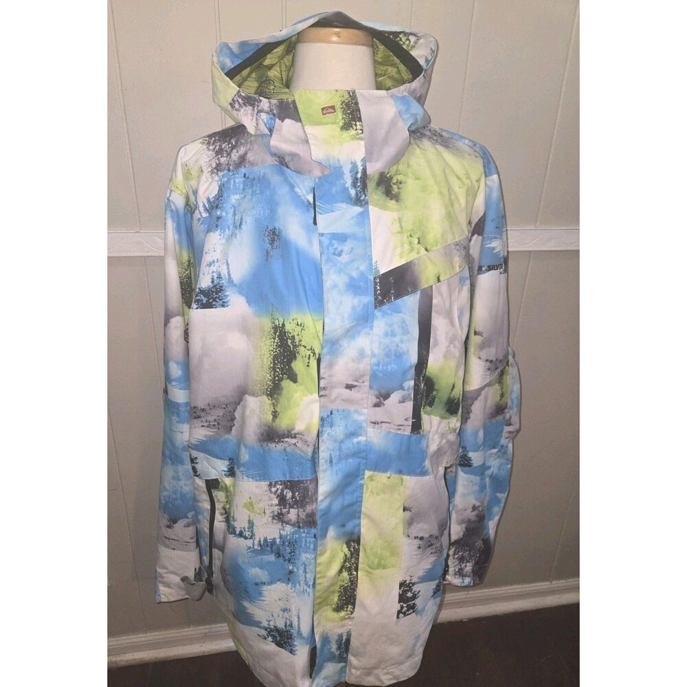 Mens Quiksilver Renegade Shell Snowboard Jacket XL